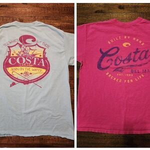 2 Ladies Costa Tshirts